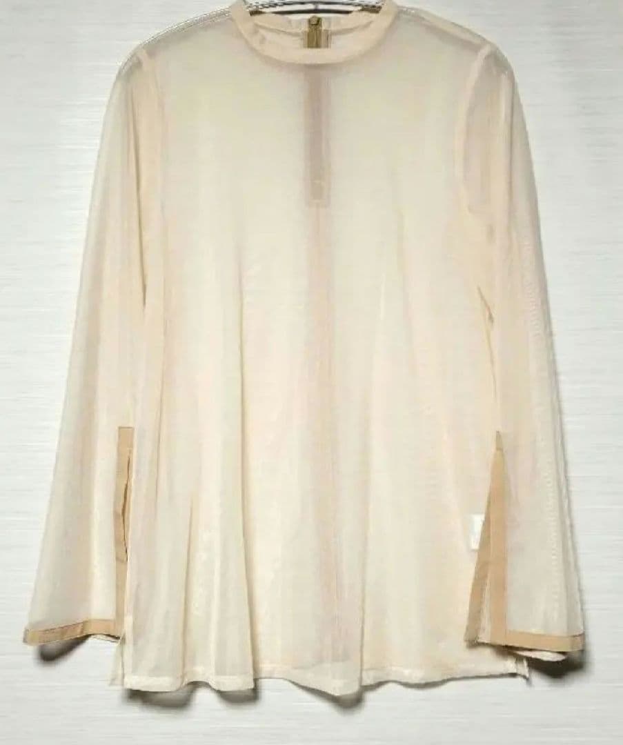 【AIMER 】チュールブラウス付きジャカードIラインパーティードレス　Mサイズ