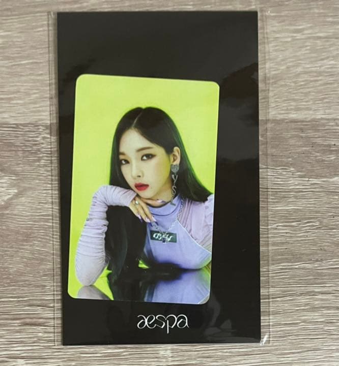 aespa エスパ　black mamba sgs トレカ　カリナ　Karina