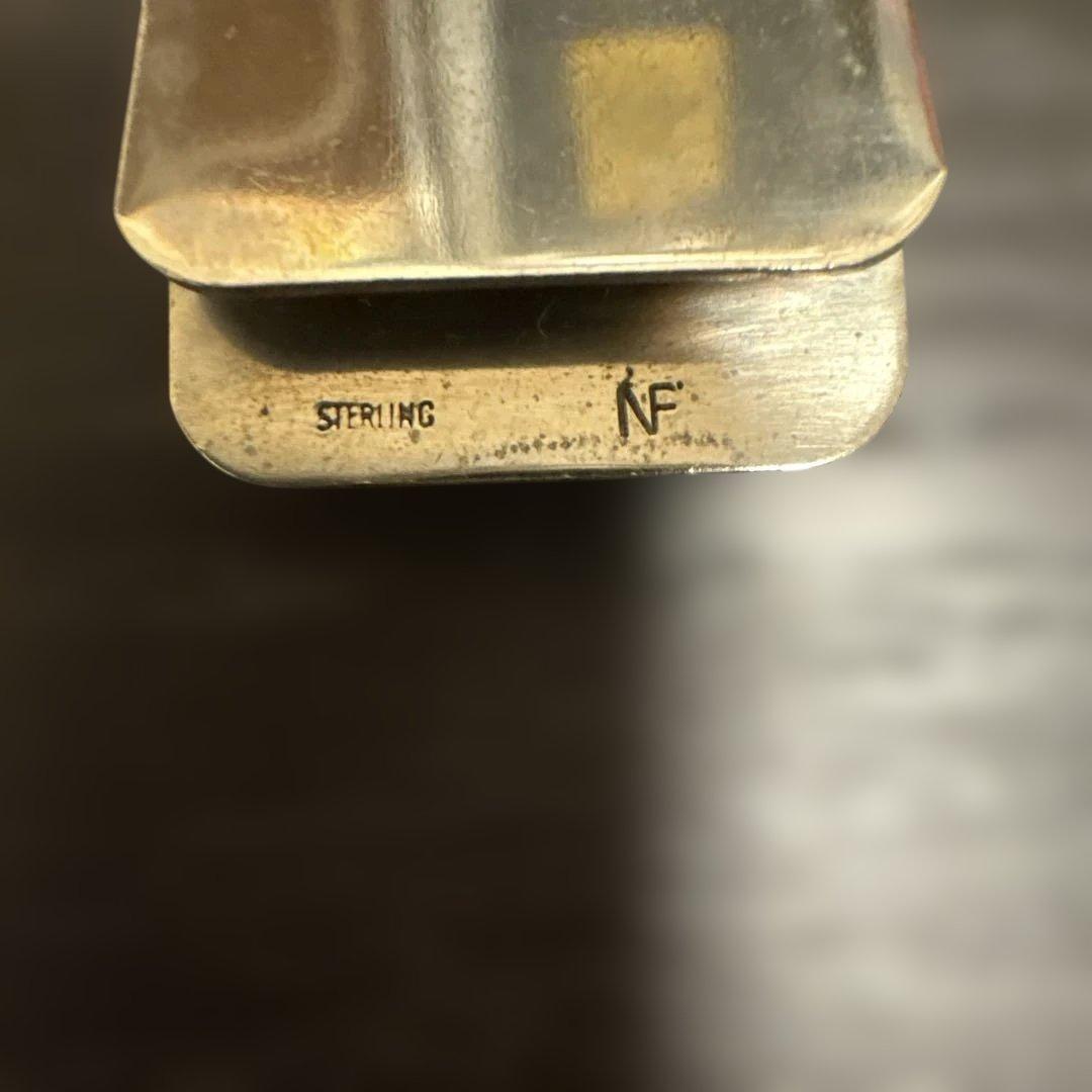 インディアンジュエリー　スターリングシルバー マネークリップ