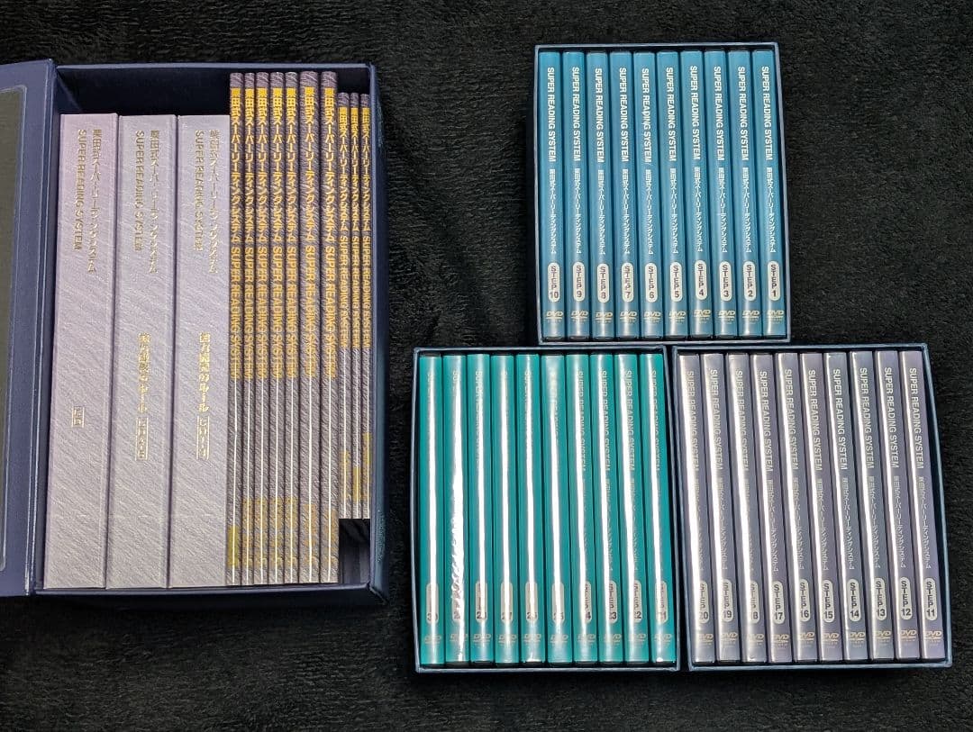 栗田式速読 SRSスーパーリーディングシステム 初級 中級 上級セット