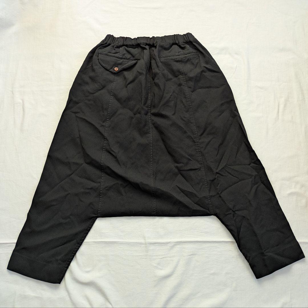 Comme des Garçons ブラック サルエルパンツ XS