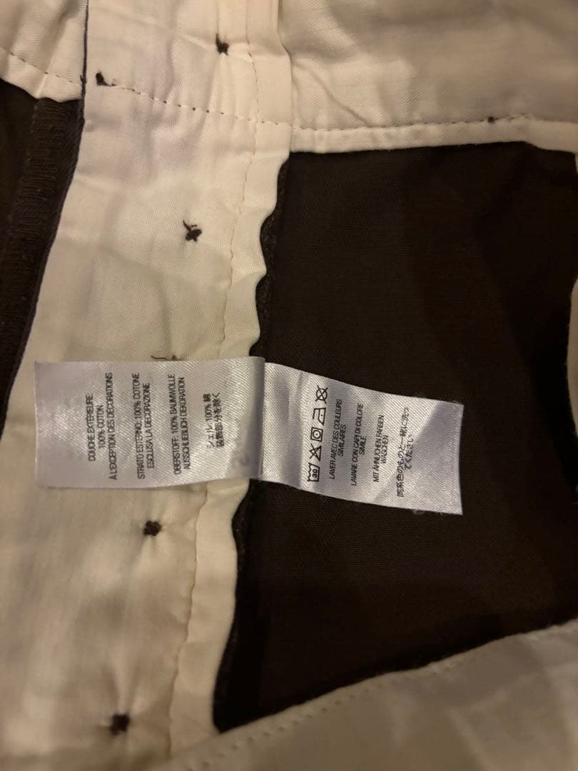 パンツ supreme chino pants dark brown 32