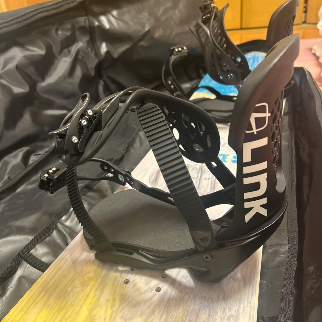 【なは】SIMS スノーボード LINKバインディング セット