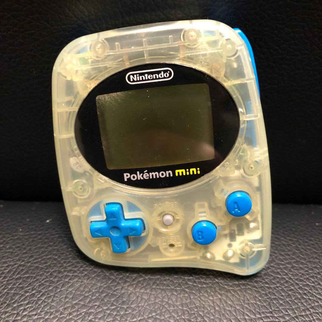 Pokémon mini 本体(動作品) + カセット7個セット　ポケモンミニ