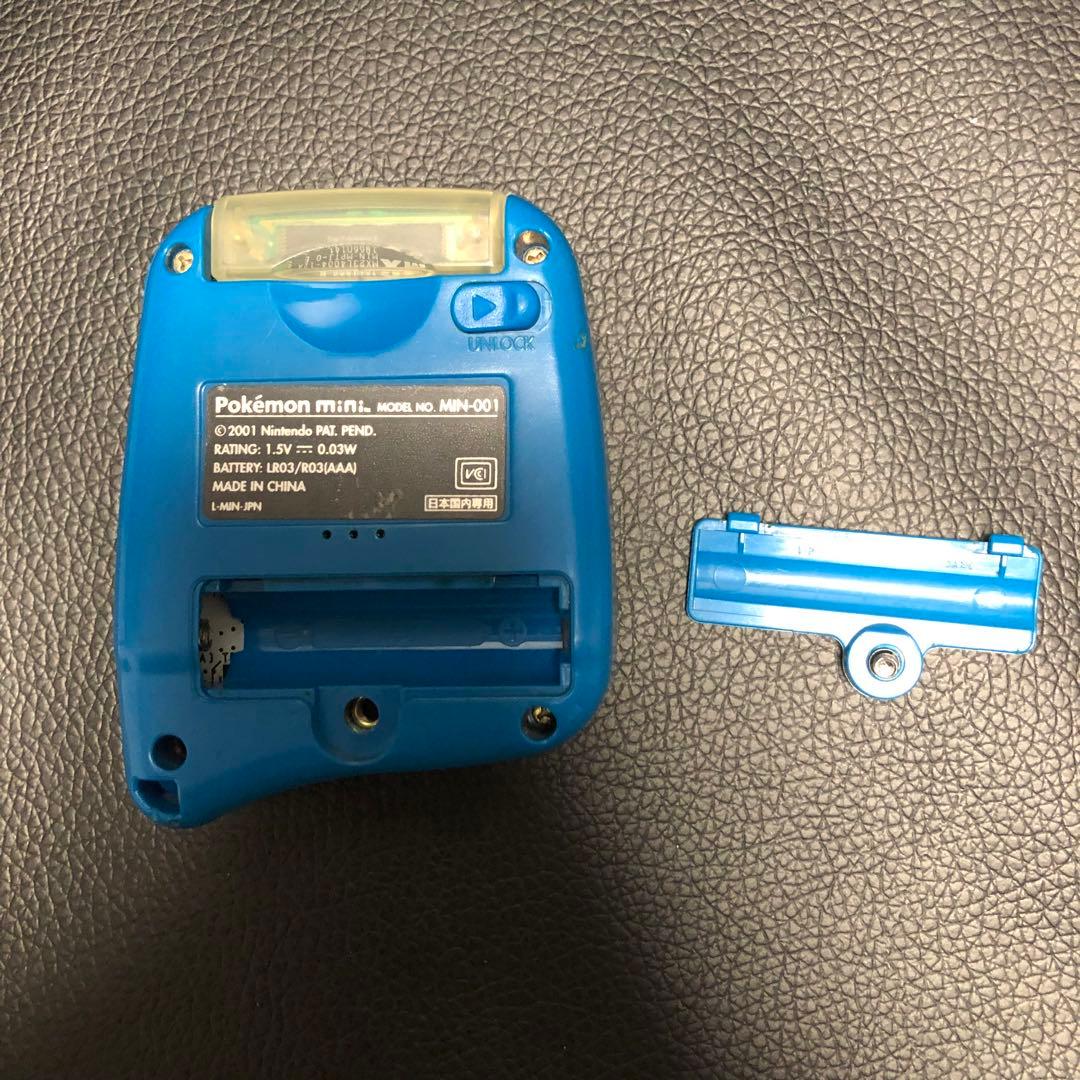Pokémon mini 本体(動作品) + カセット7個セット　ポケモンミニ