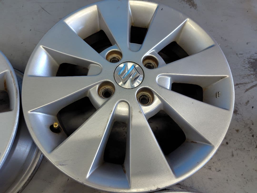 MH23SワゴンR純正アルミホイール4本セット/9900円