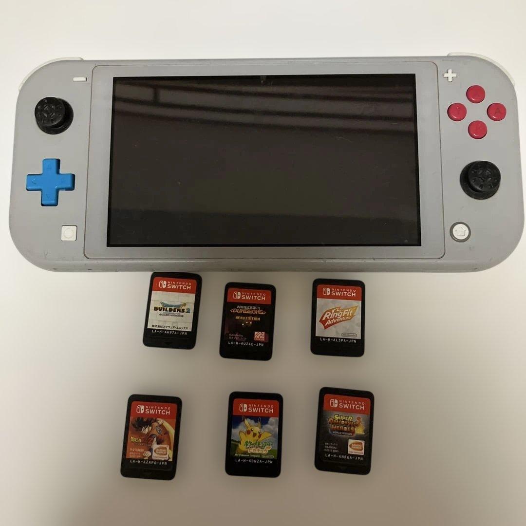 Nintendo Switch Lite グレー剣盾仕様➕この中1つカセット