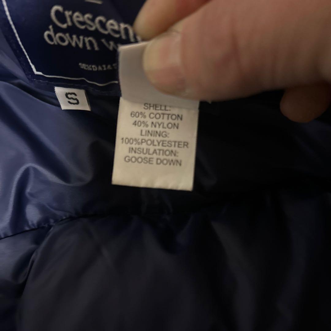 【USA】crescent down works ダウンベスト 美品‼️