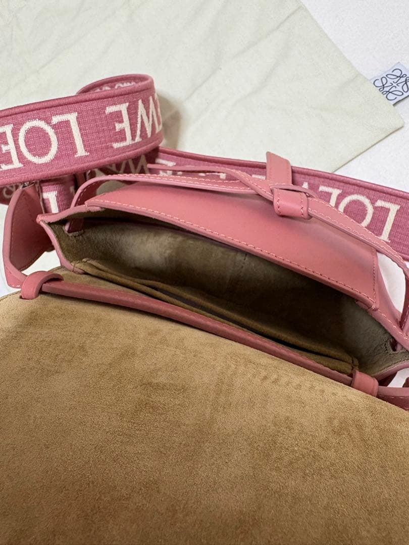 新品　ロエベ　ゲート　LOEWE ピンク ショルダーバッグ