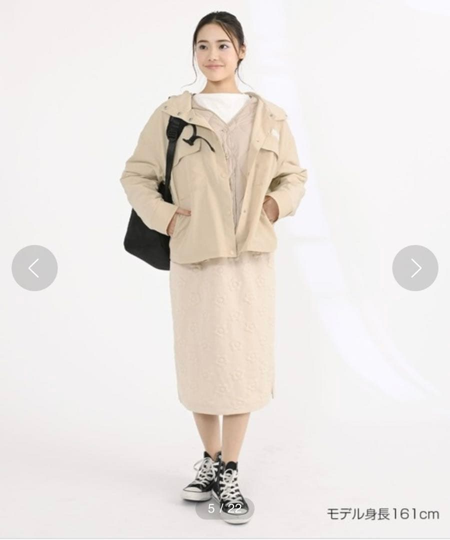 新品　MARY QUANT　中綿ライナー付マウンテンパーカ ブルゾン　3way