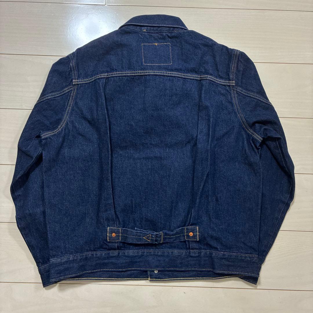 リーバイス 濃紺デニムセットアップ 1st トラッカージャケット 501 W33