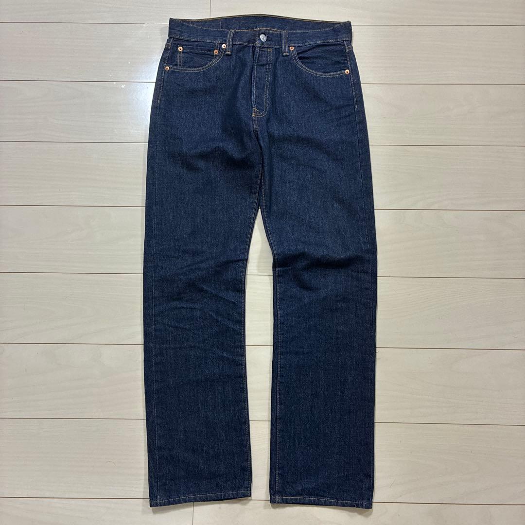 リーバイス 濃紺デニムセットアップ 1st トラッカージャケット 501 W33