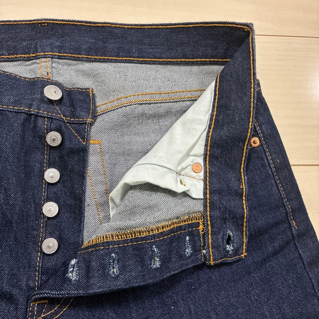 リーバイス 濃紺デニムセットアップ 1st トラッカージャケット 501 W33