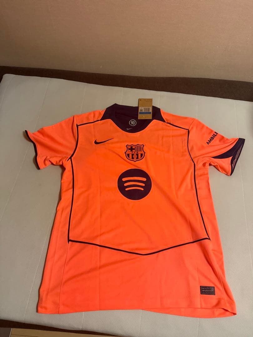 フレンキーデヨング　ユニフォーム　バルサ　バルセロナ　激レア　サード　アウェイ