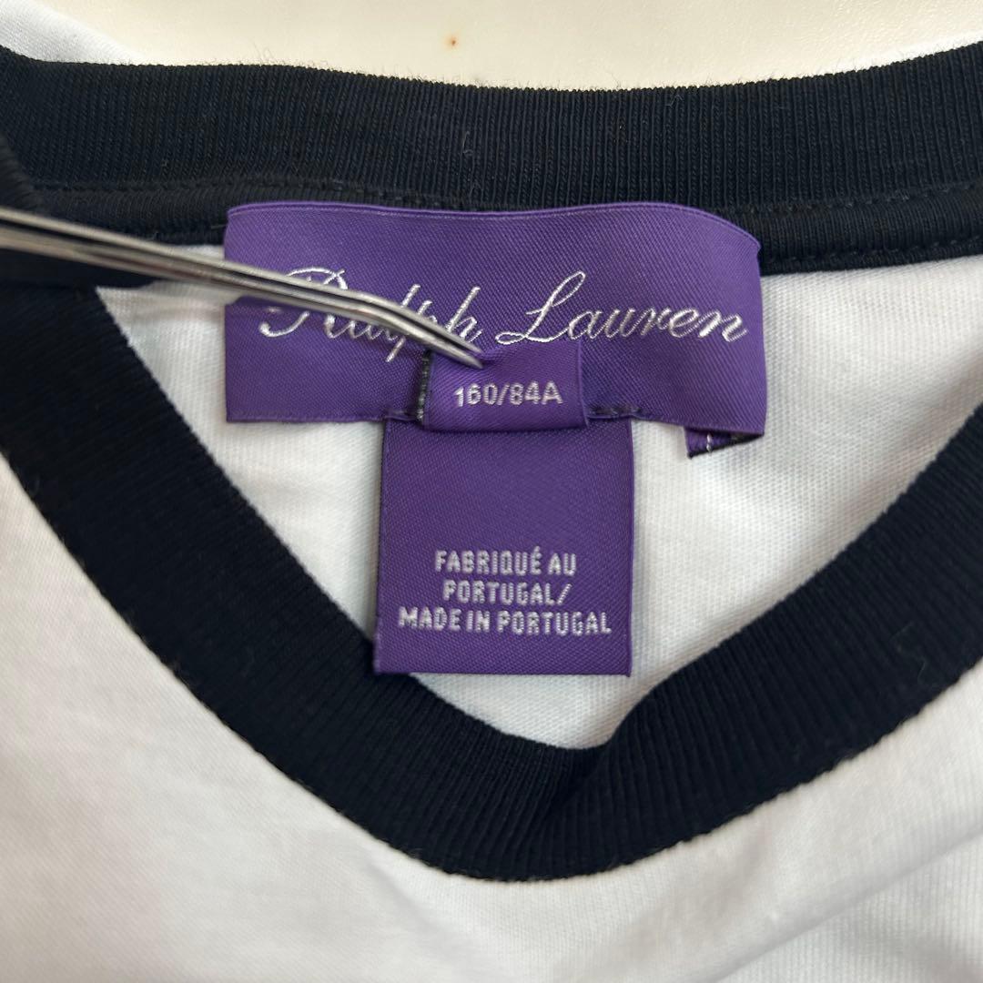 美品꧁ラルフローレン꧂エンベリッシュド ジャズ クラブ ジャージー Tシャツ