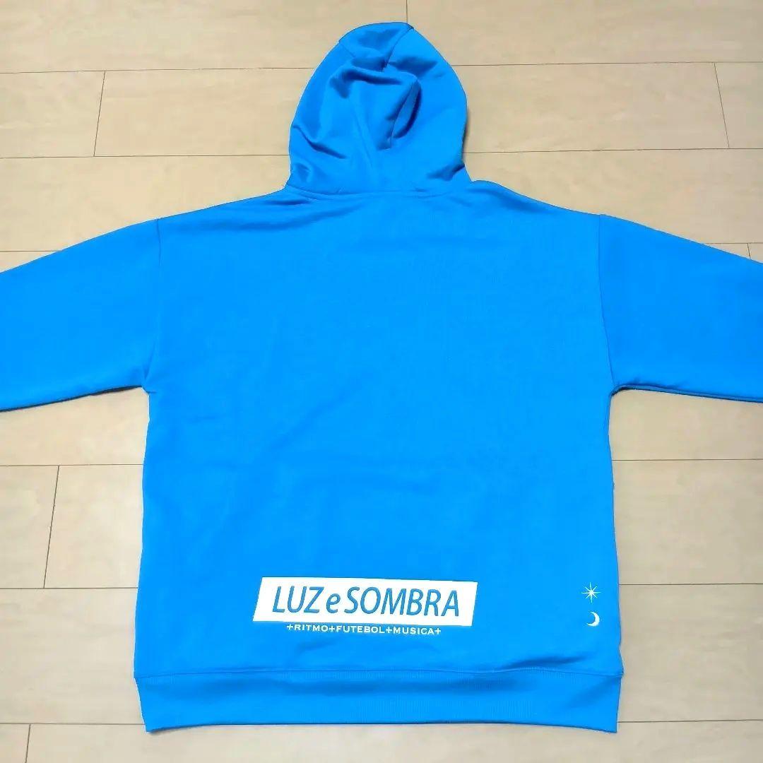 【新品未使用】ルースイソンブラ スウェット パーカー L 青 ストレッチ 廃盤