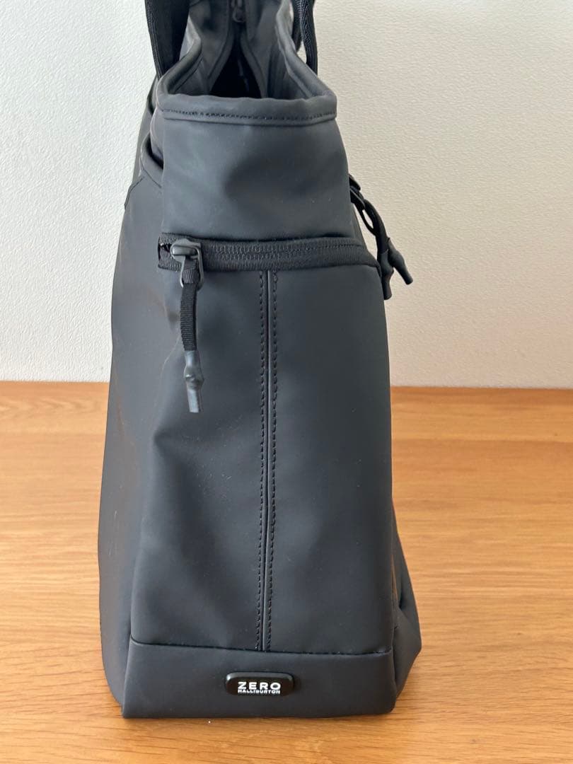 ゼロハリバートン トートバッグ メンズ ファスナー付き