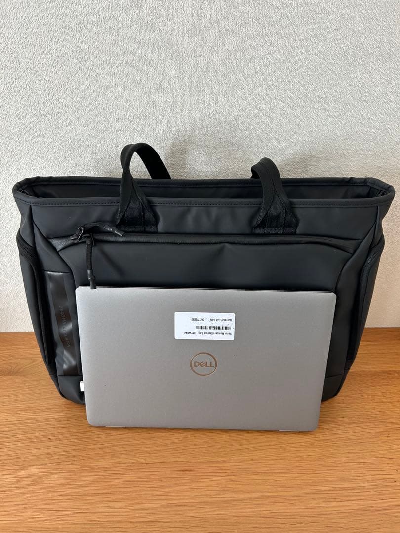 ゼロハリバートン トートバッグ メンズ ファスナー付き