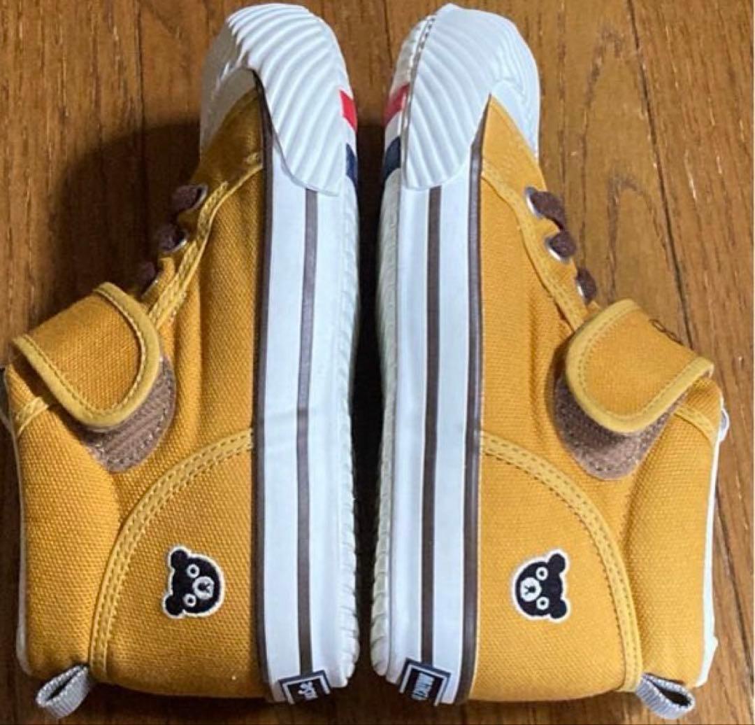 美品　double.B ダブルビー ハイカットスニーカー靴17.0cm