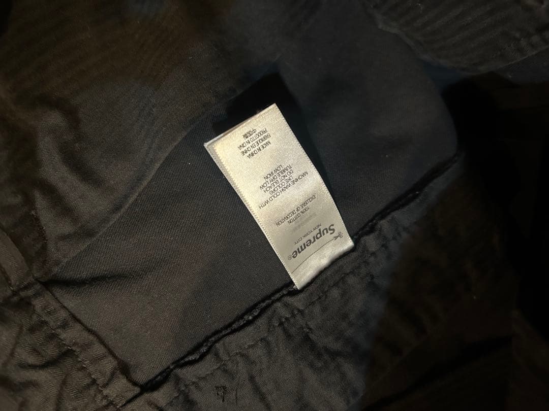 Supreme ブラック チノパン 32