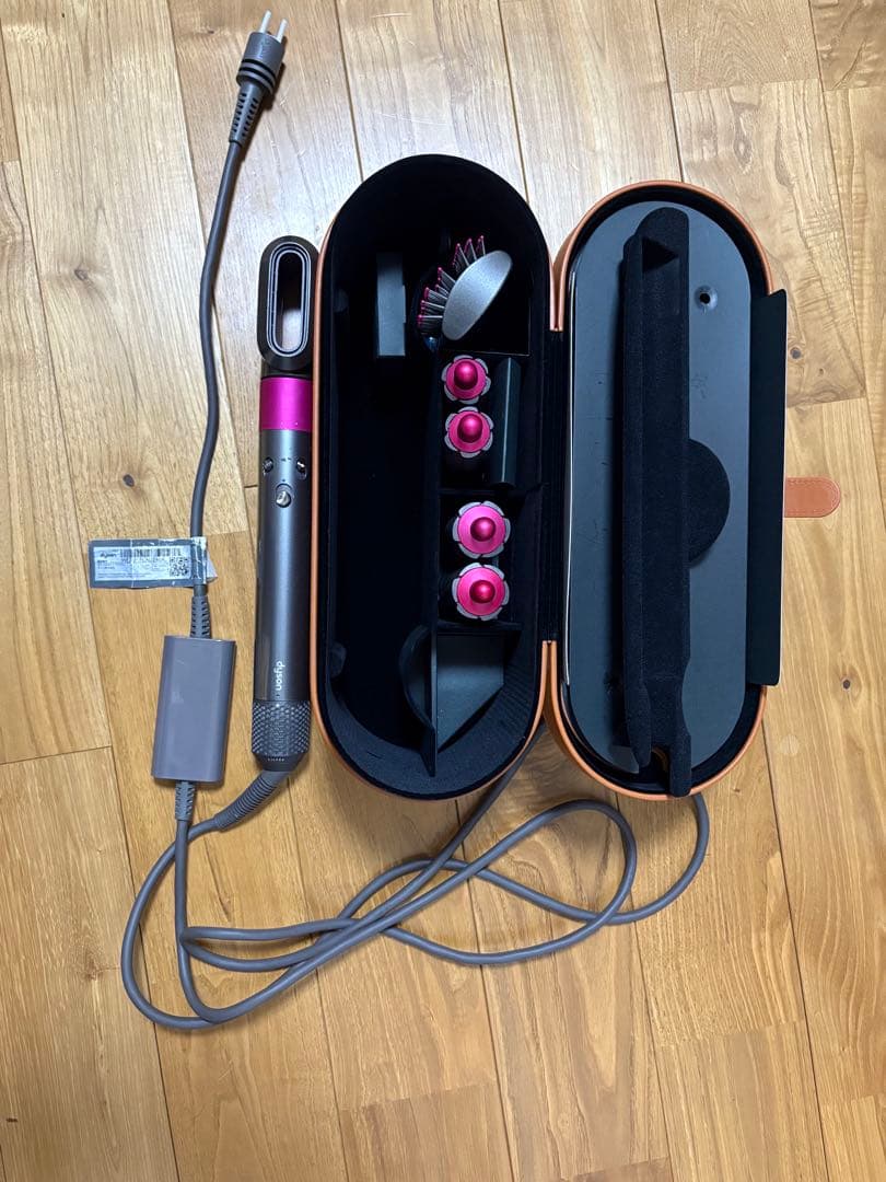 Dyson Airwrap シルバー/ピンク 付属品4個