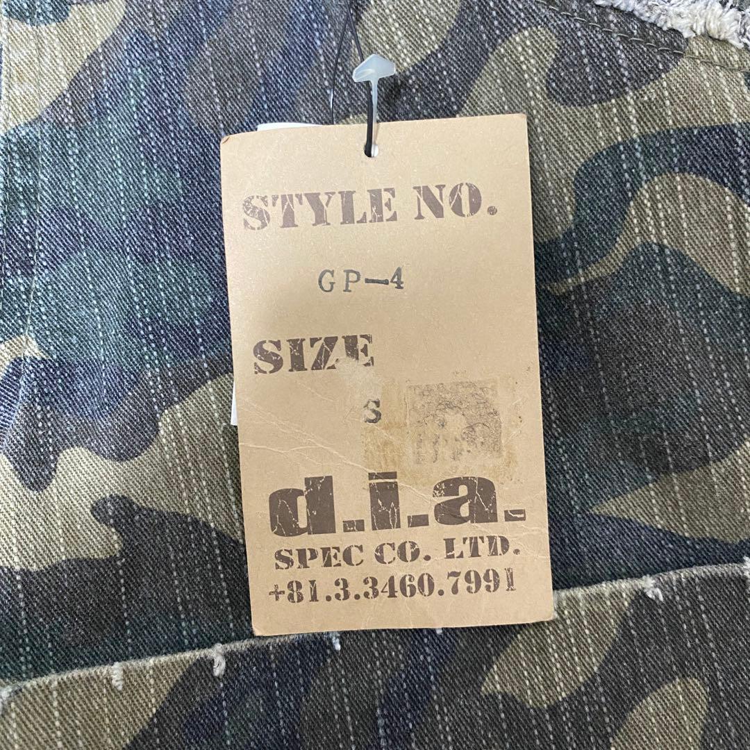 タグ付き　希少　d.i.a. ダイヤ　平成　ギャル　y2k 迷彩　サロペット