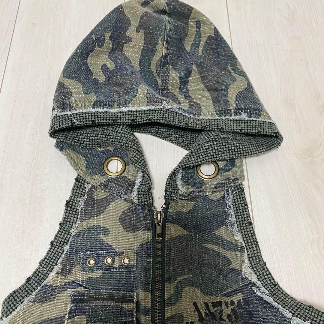 タグ付き　希少　d.i.a. ダイヤ　平成　ギャル　y2k 迷彩　サロペット