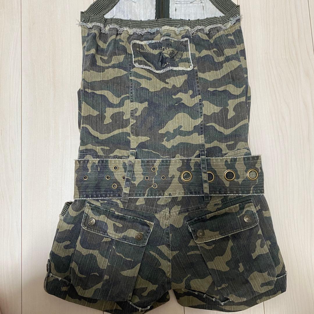 タグ付き　希少　d.i.a. ダイヤ　平成　ギャル　y2k 迷彩　サロペット