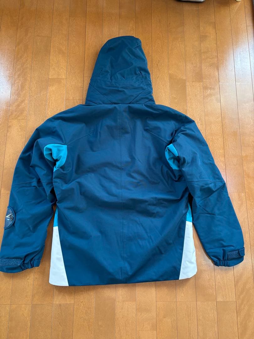 DESCENTE スキーウェア ネイビー/ターコイズ