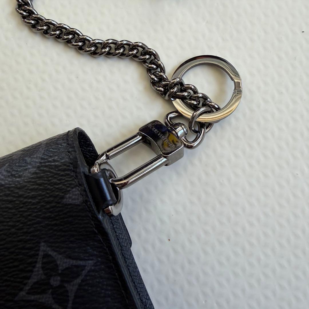 ルイヴィトン チェーン ウォレット LOUIS VUITTON 三つ折り 財布