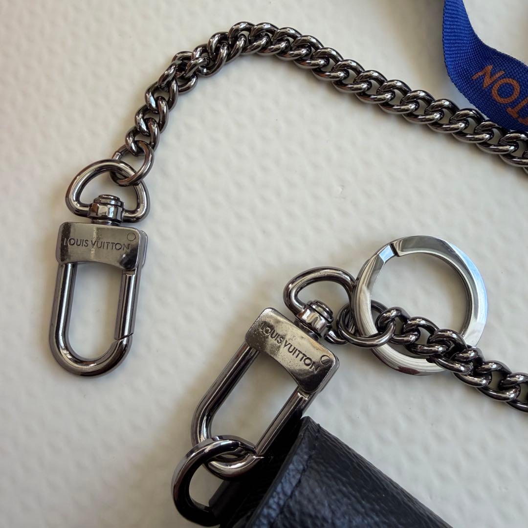 ルイヴィトン チェーン ウォレット LOUIS VUITTON 三つ折り 財布