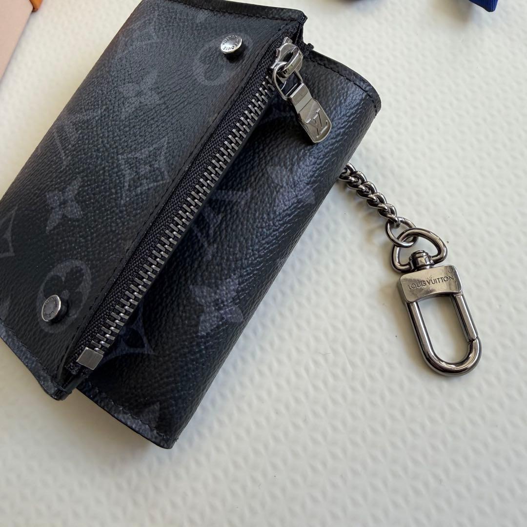 ルイヴィトン チェーン ウォレット LOUIS VUITTON 三つ折り 財布