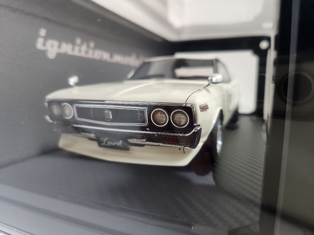 【イグニッションモデル 】NISSANローレルSGXブタケツ 1/18