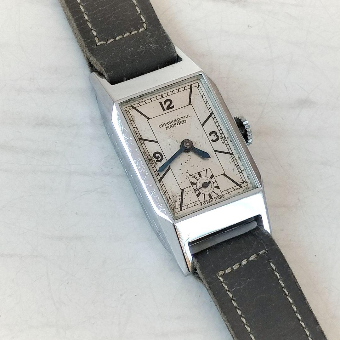 chronometre maiford レディース　スモセコ　手巻き稼働品