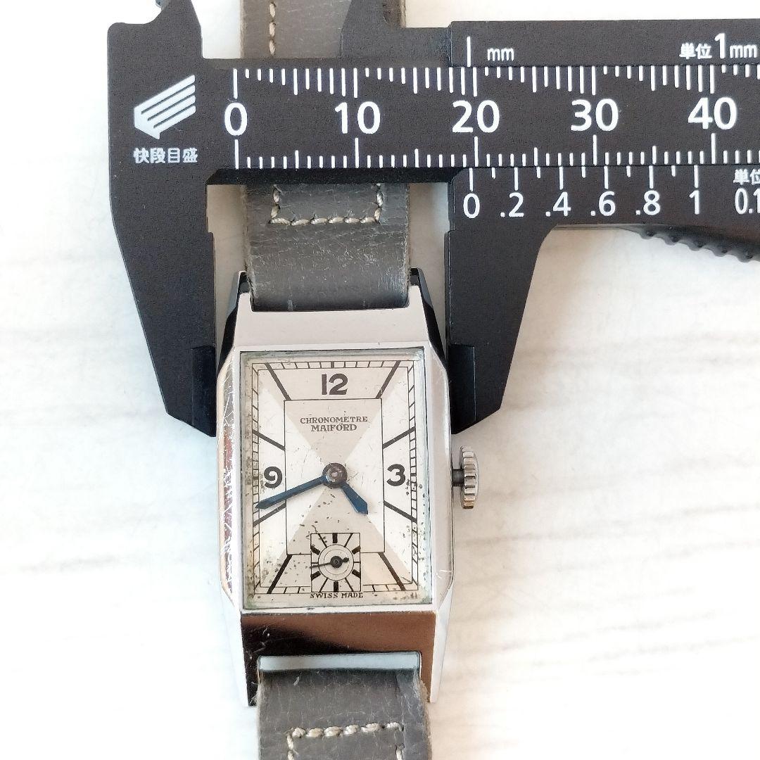 chronometre maiford レディース　スモセコ　手巻き稼働品