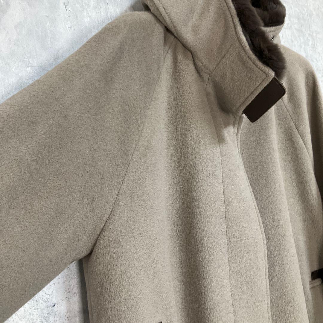 専用【K.T KIYOKO TAKASE】　アンゴラウールAラインショートコート