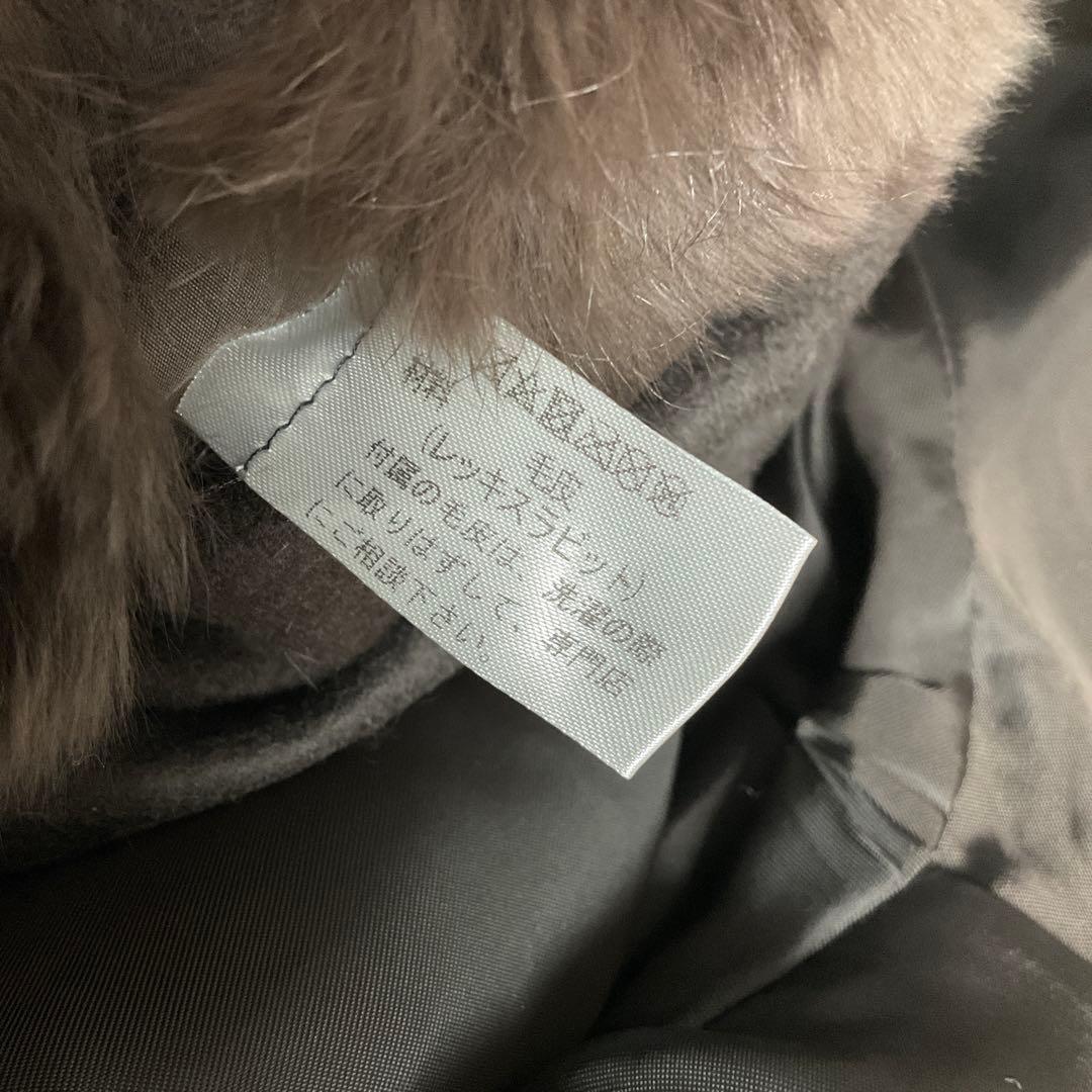 専用【K.T KIYOKO TAKASE】　アンゴラウールAラインショートコート