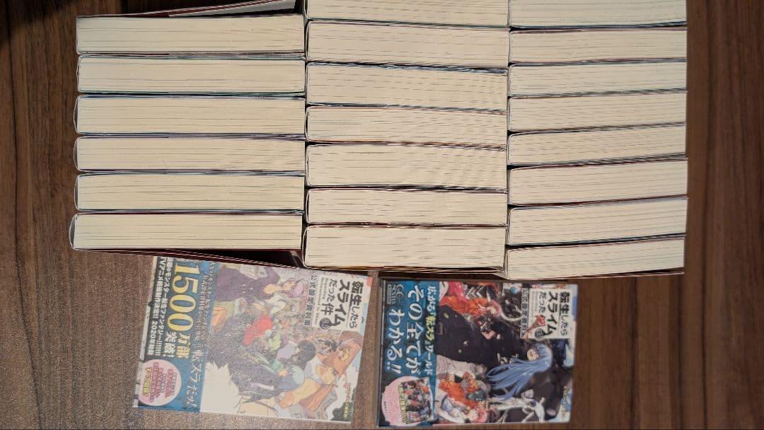 24冊セット ライトノベル 転生したらスライムだった件 22巻まで 設定資料集