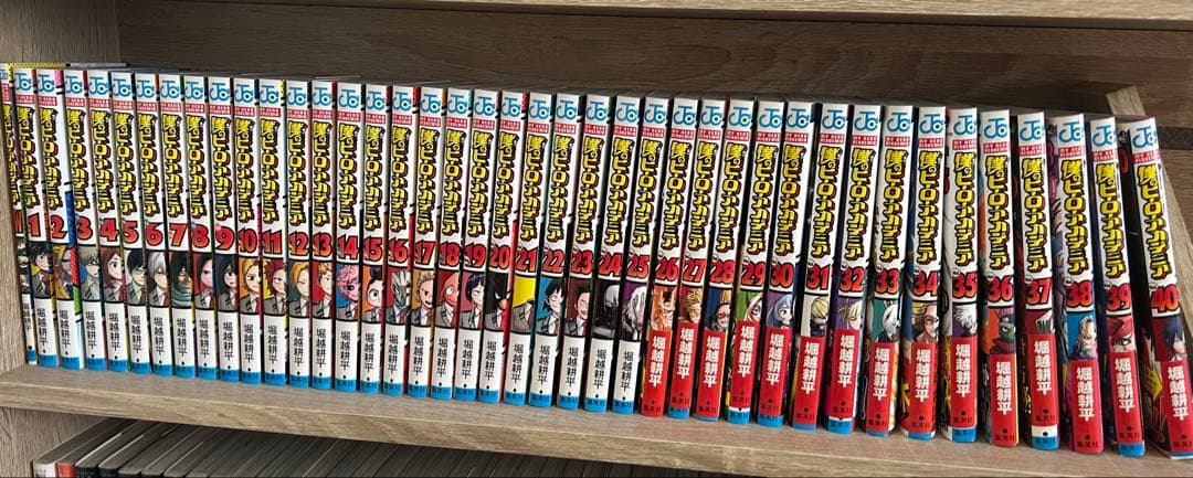僕のヒーローアカデミア1〜40巻(映画の特典付)
