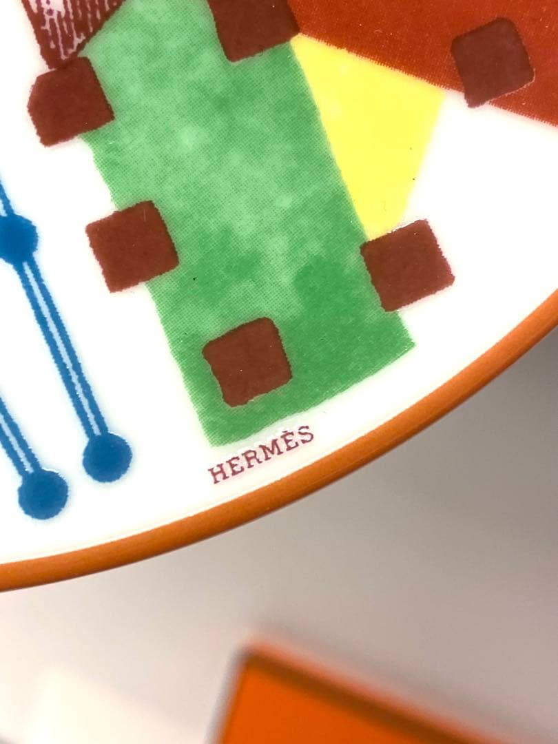 新品・現行　エルメス　スモールプレート〈エルメス・イポモビル〉 No4 正規品