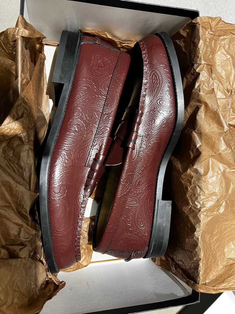 kenford fine shoes embossed loafers限定カラー