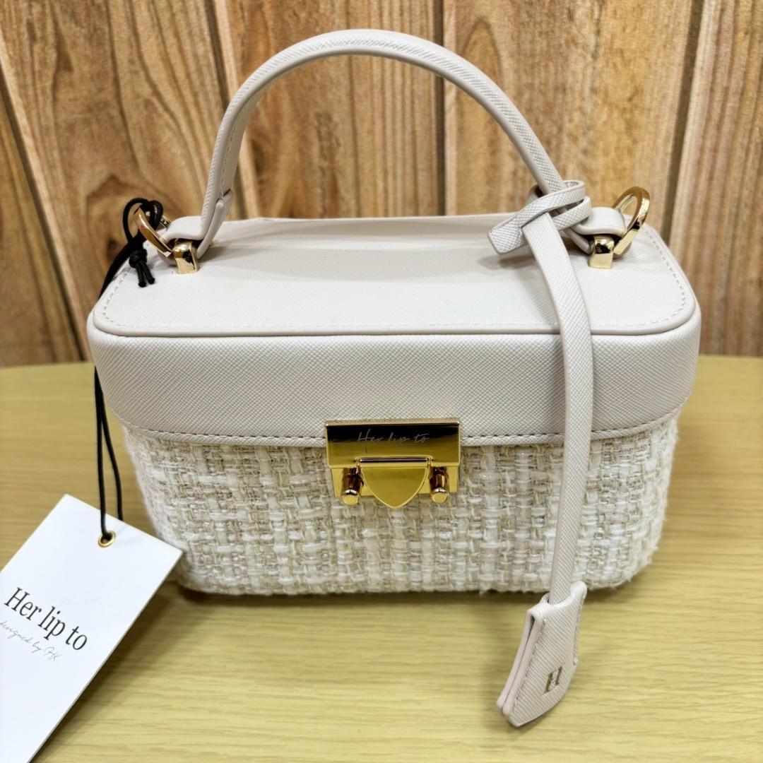 091:【未使用】ハーリップトゥ　チェーン　バニティバッグ