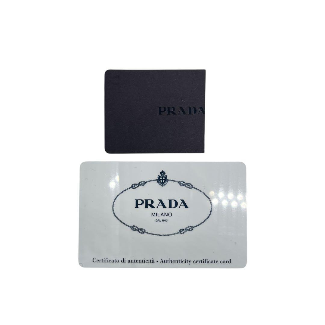 未使用級✨プラダ キーケース 6連サフィアーノレザー 三角ロゴ ブラック