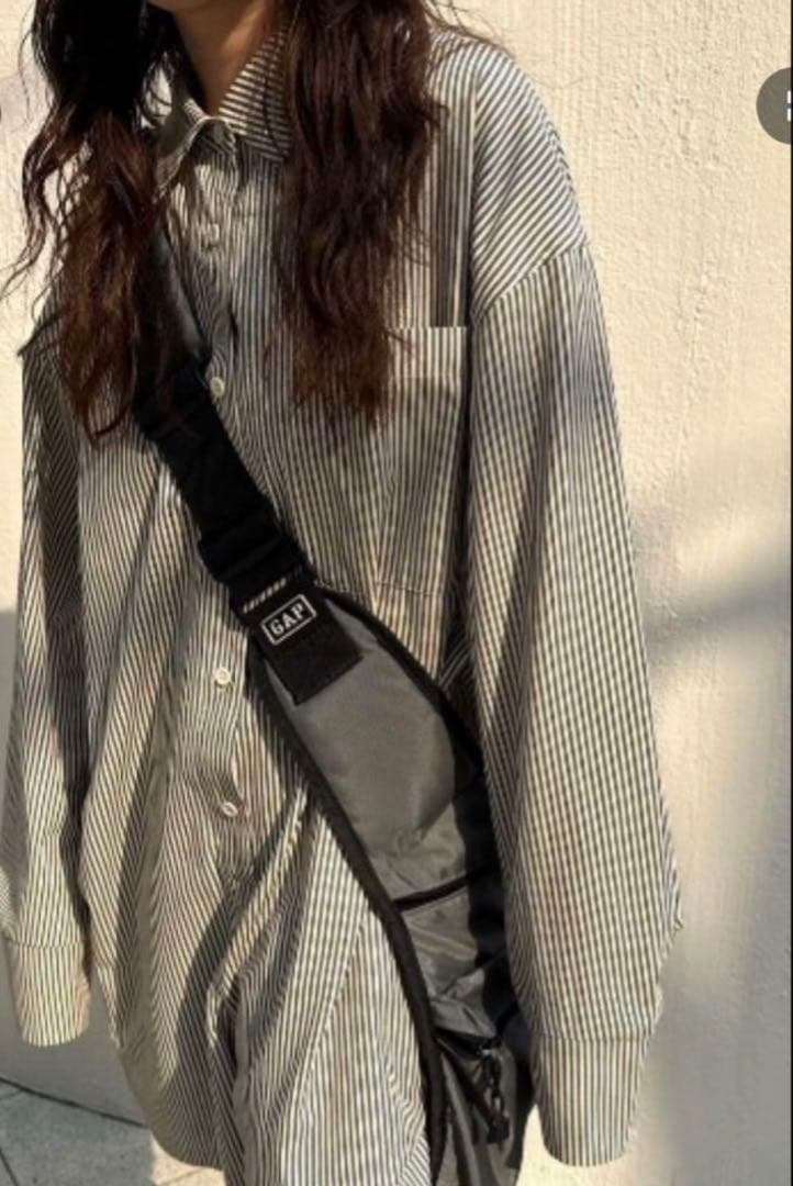 ameri vintage STRIPE SHIRT ROMPERS 完売品