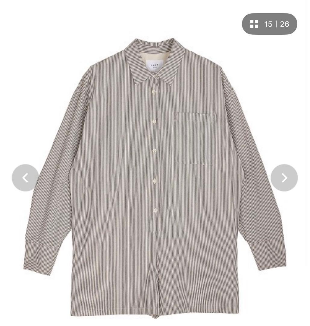 ameri vintage STRIPE SHIRT ROMPERS 完売品
