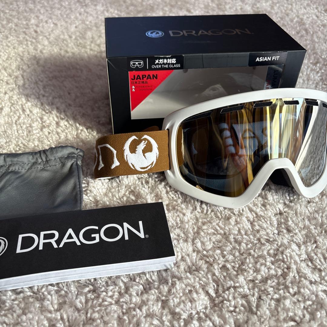 DRAGON D1 OTG スノーゴーグル アジアンフィット　メガネ対応