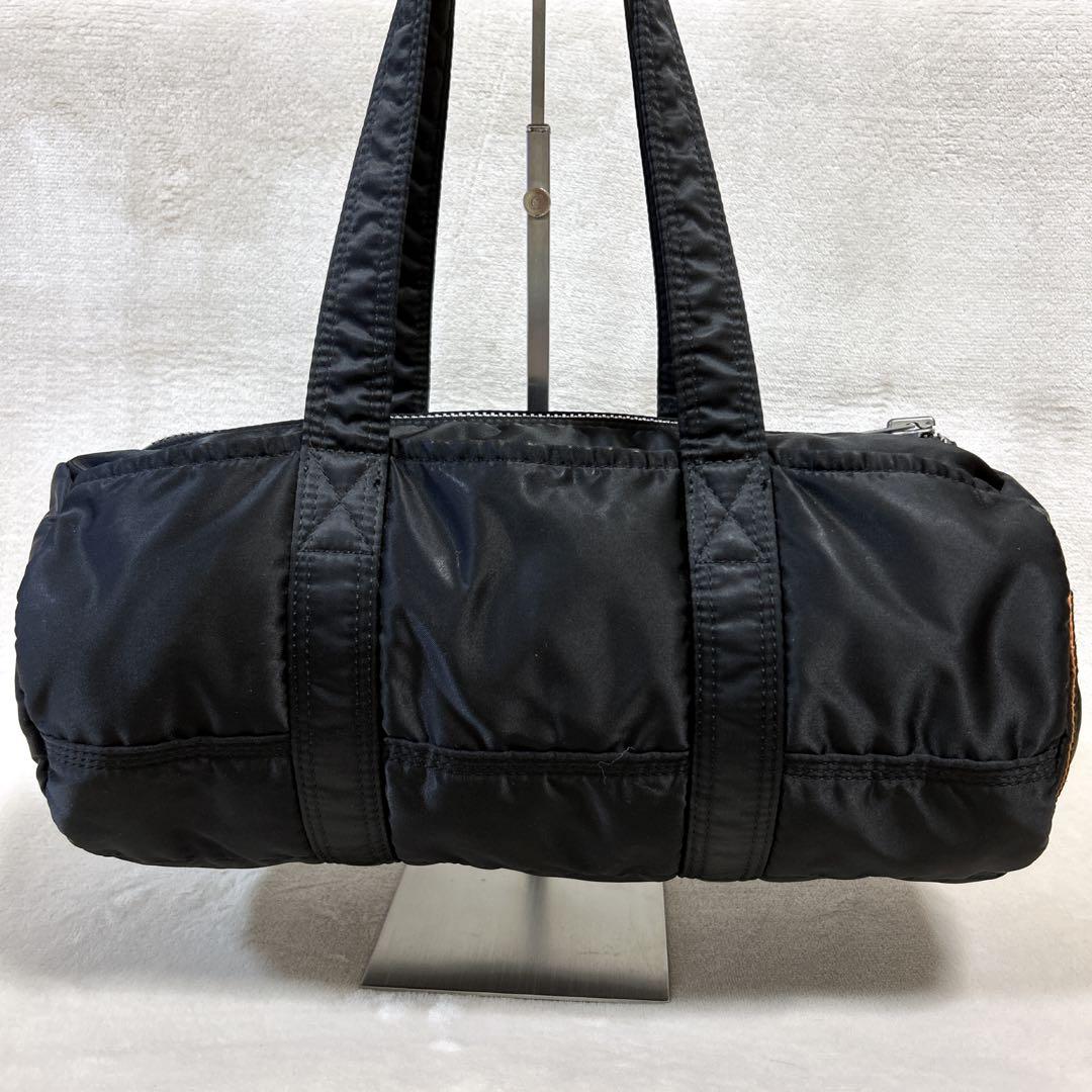 ✨美品✨PORTER ポーター タンカー ミニボストン ドラム ダッフル 黒