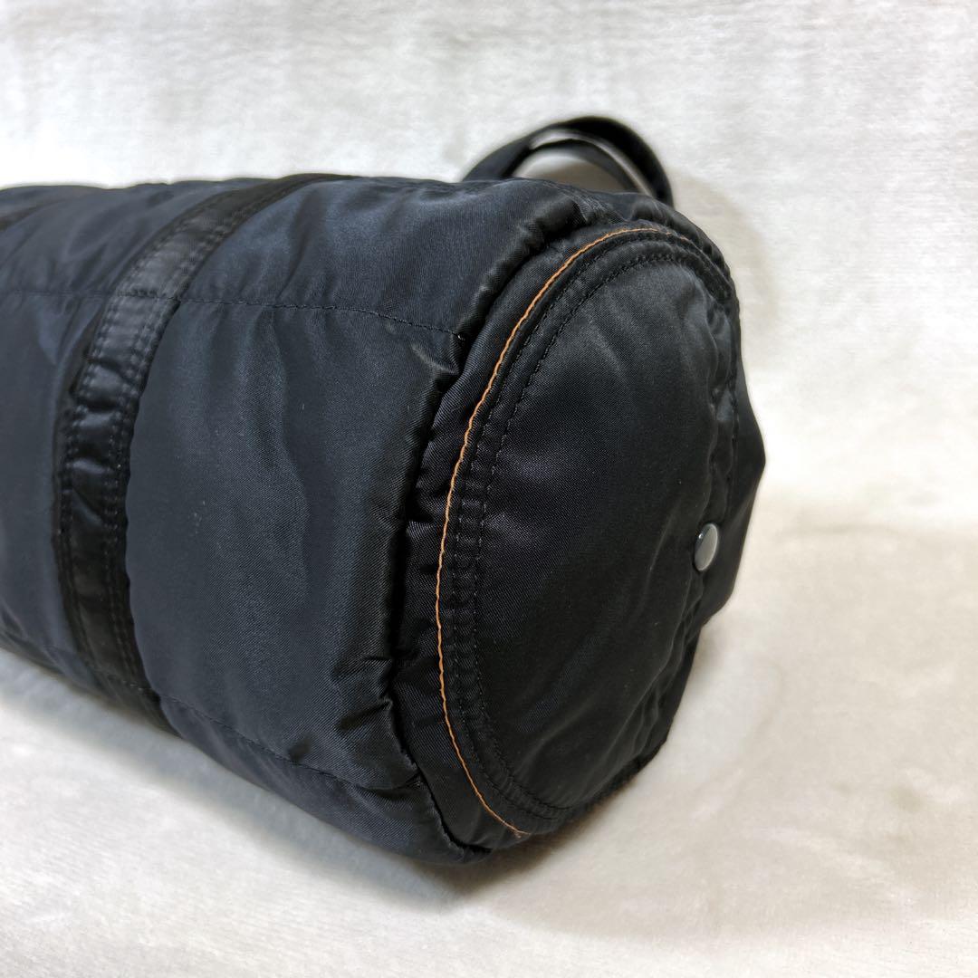 ✨美品✨PORTER ポーター タンカー ミニボストン ドラム ダッフル 黒