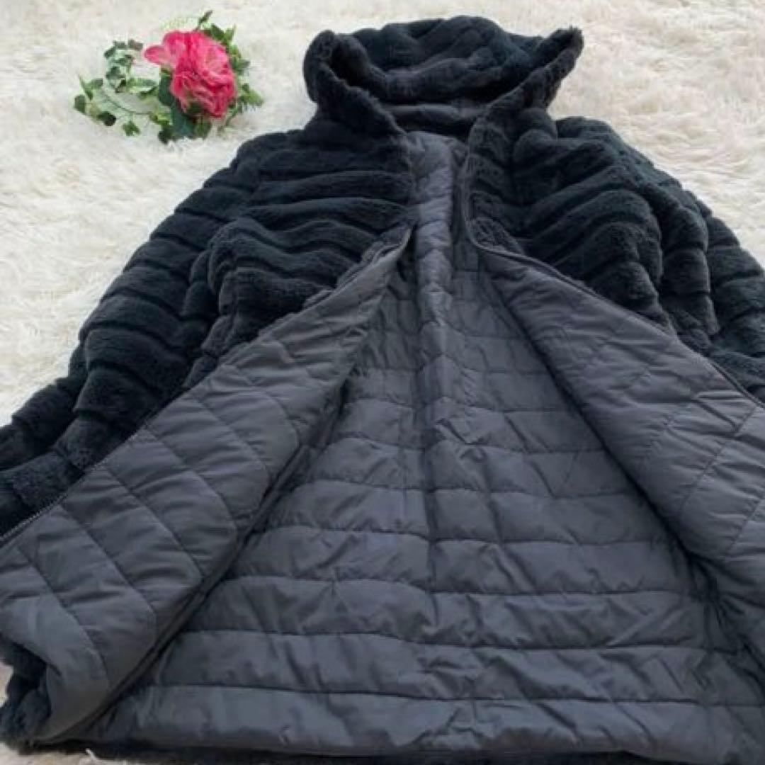 【XL】KATE LALTRAMODA ボアコート リバーシブル 大きいサイズ