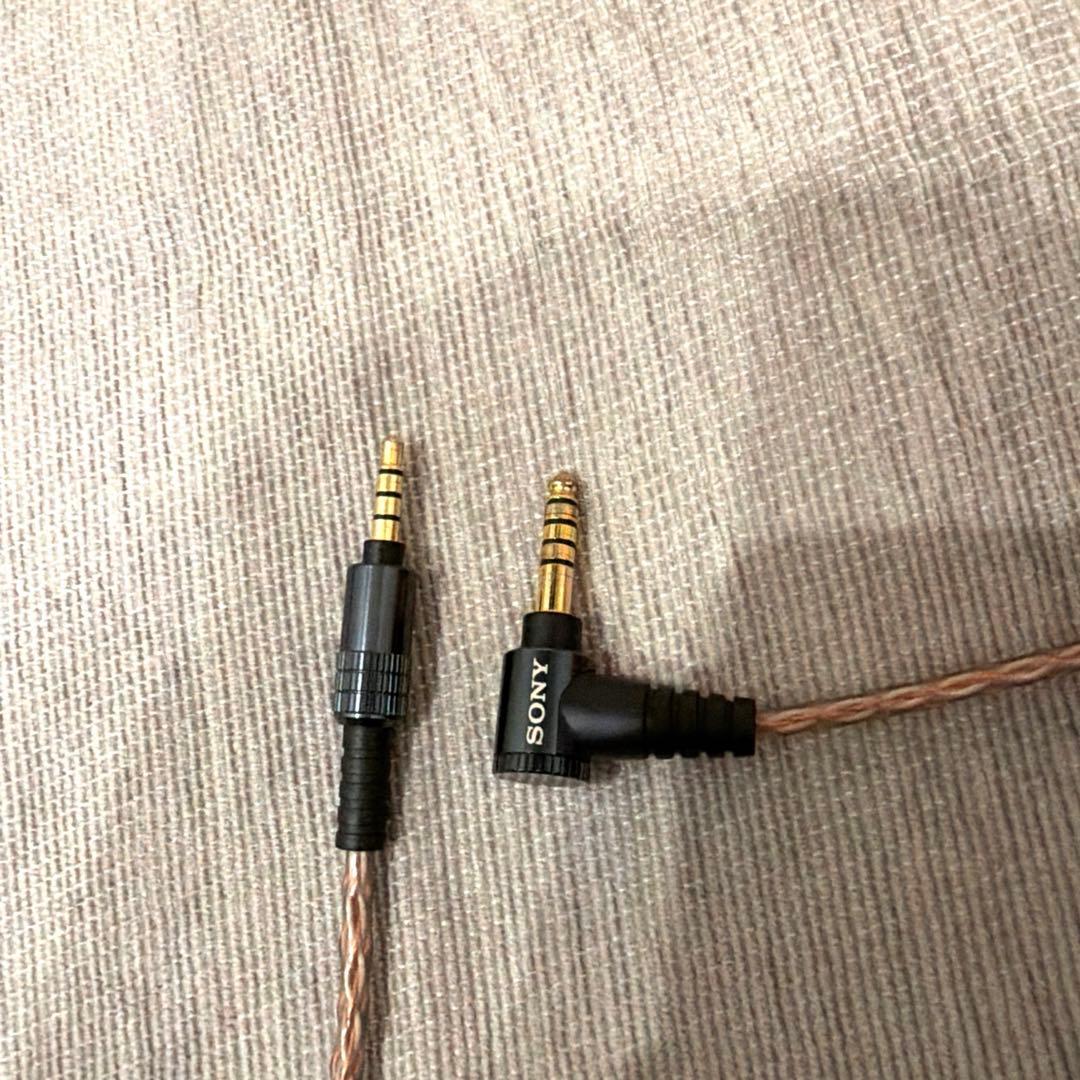 匿名配送　SONY MUC-S12SB1 4.4mmバランス キンバーケーブル